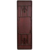 Frankie 8-Foot Mahogany Melamine Laminate Folding Banquet Table