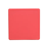 Wren 24'' Square Red Plastic Height Adjustable Activity Table
