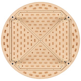 Wren 45" Round Natural Plastic Height Adjustable Activity Table