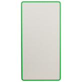 Wren Adjustable Height Kids Activity Table, Green/Gray Plastic, 23.6"W x 47.25"L, Rectangular, Table Only