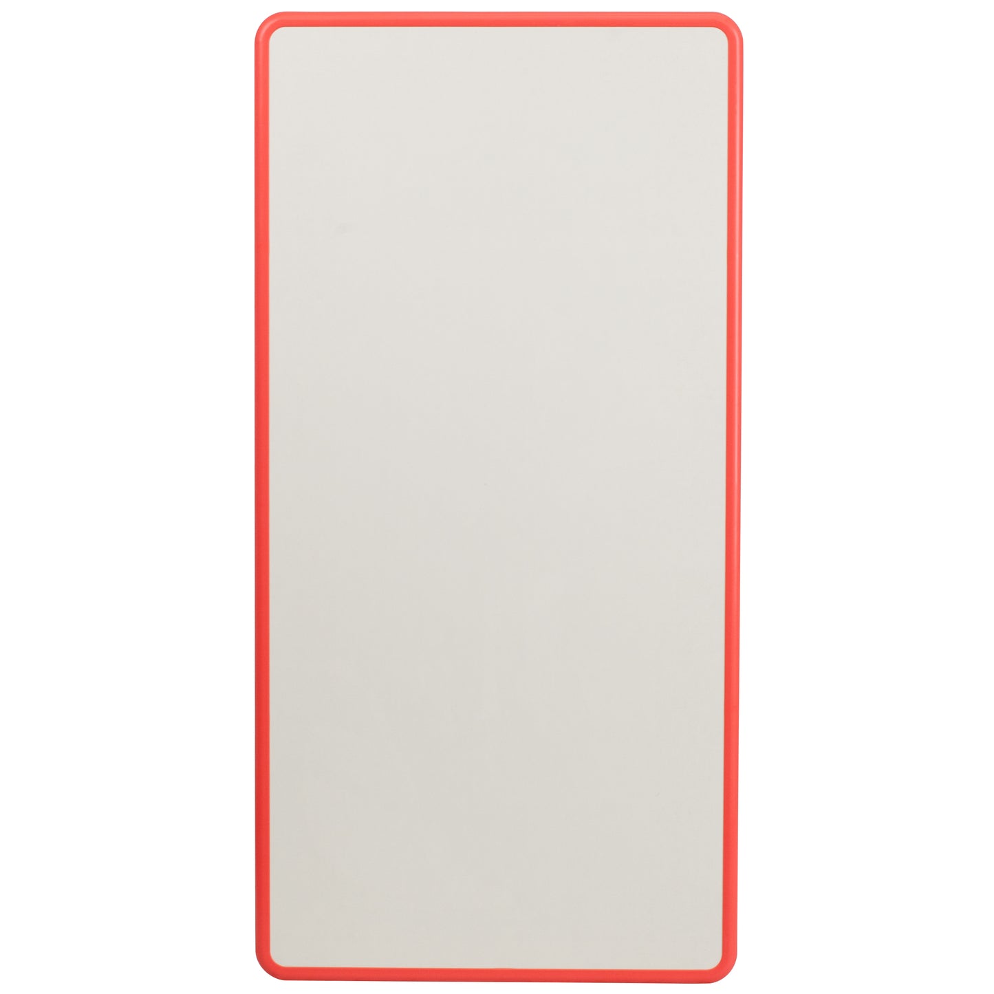 Wren Adjustable Height Kids Activity Table, Red/Gray Plastic, 23.6"W x 47.25"L, Rectangular, Table Only