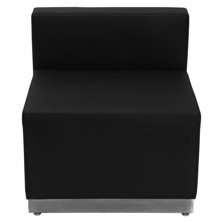 HERCULES Alon Series Black LeatherSoft Reception Configuration, 3 Pieces