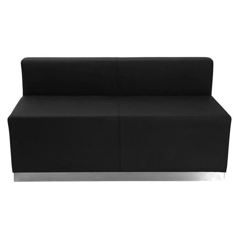 HERCULES Alon Series Black LeatherSoft Reception Configuration, 3 Pieces