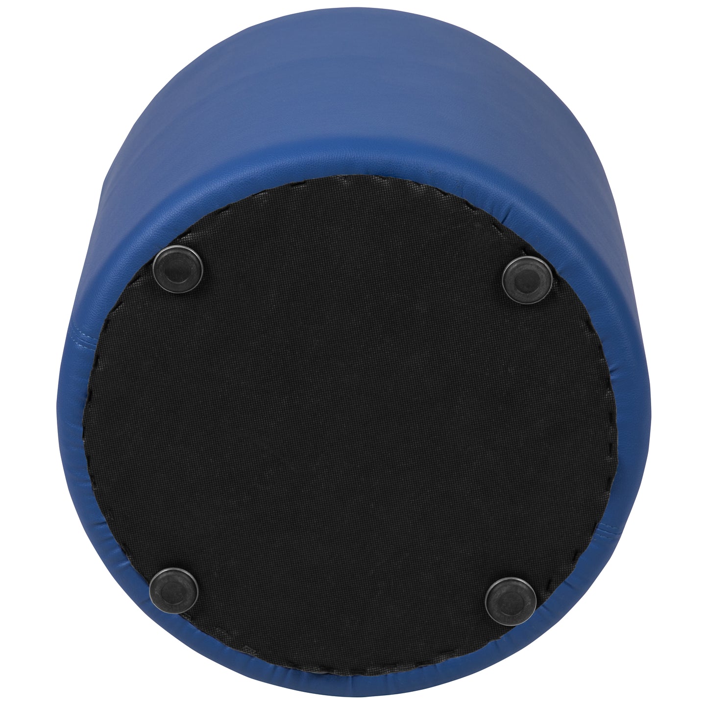 Nicholas Soft Seating Flexible Circle for Classrooms and Common Spaces - 18" Seat Height (Blue)
