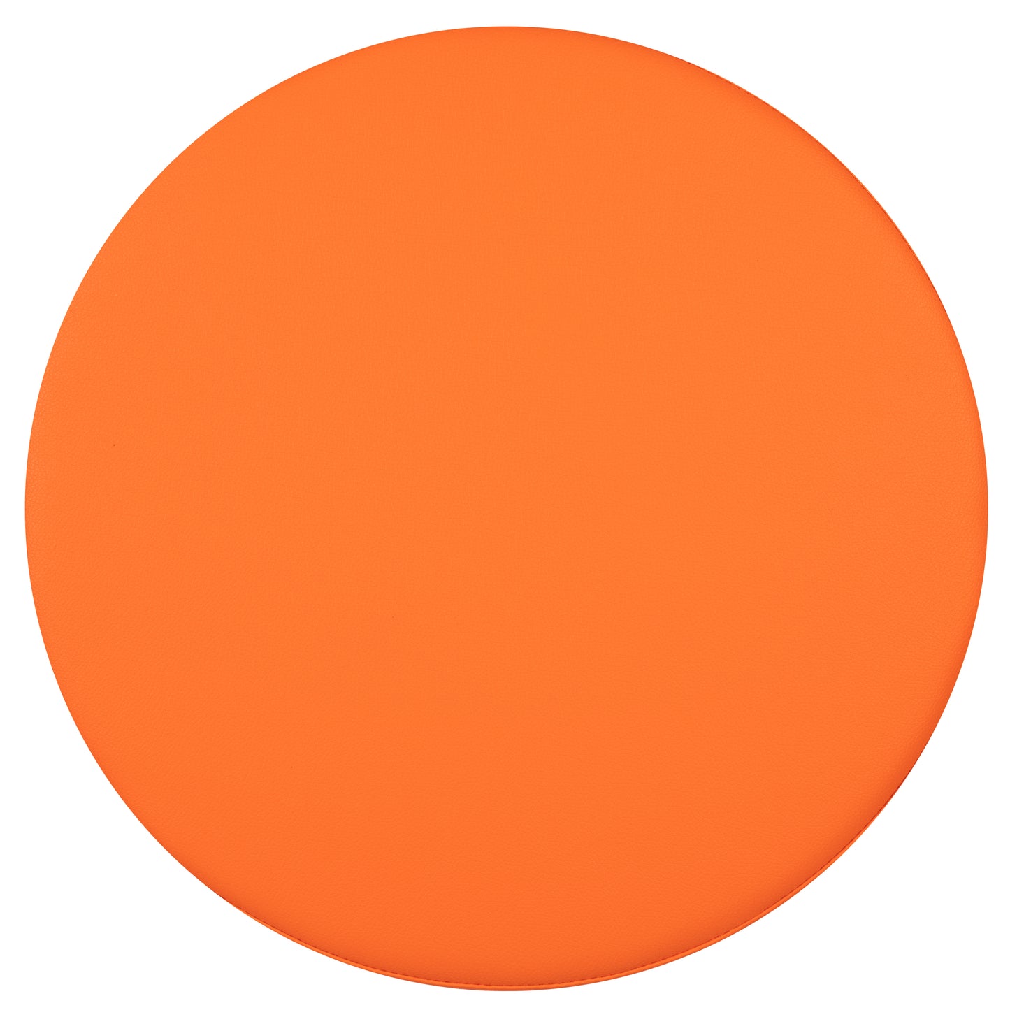 Nicholas Soft Seating Flexible Circle for Classrooms and Common Spaces - 18" Seat Height (Orange)