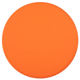 Nicholas Soft Seating Flexible Circle for Classrooms and Common Spaces - 18" Seat Height (Orange)