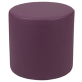 Nicholas Soft Seating Flexible Circle for Classrooms and Common Spaces - 18" Seat Height (Purple)