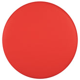 Nicholas Soft Seating Flexible Circle for Classrooms and Common Spaces - 18" Seat Height (Red)