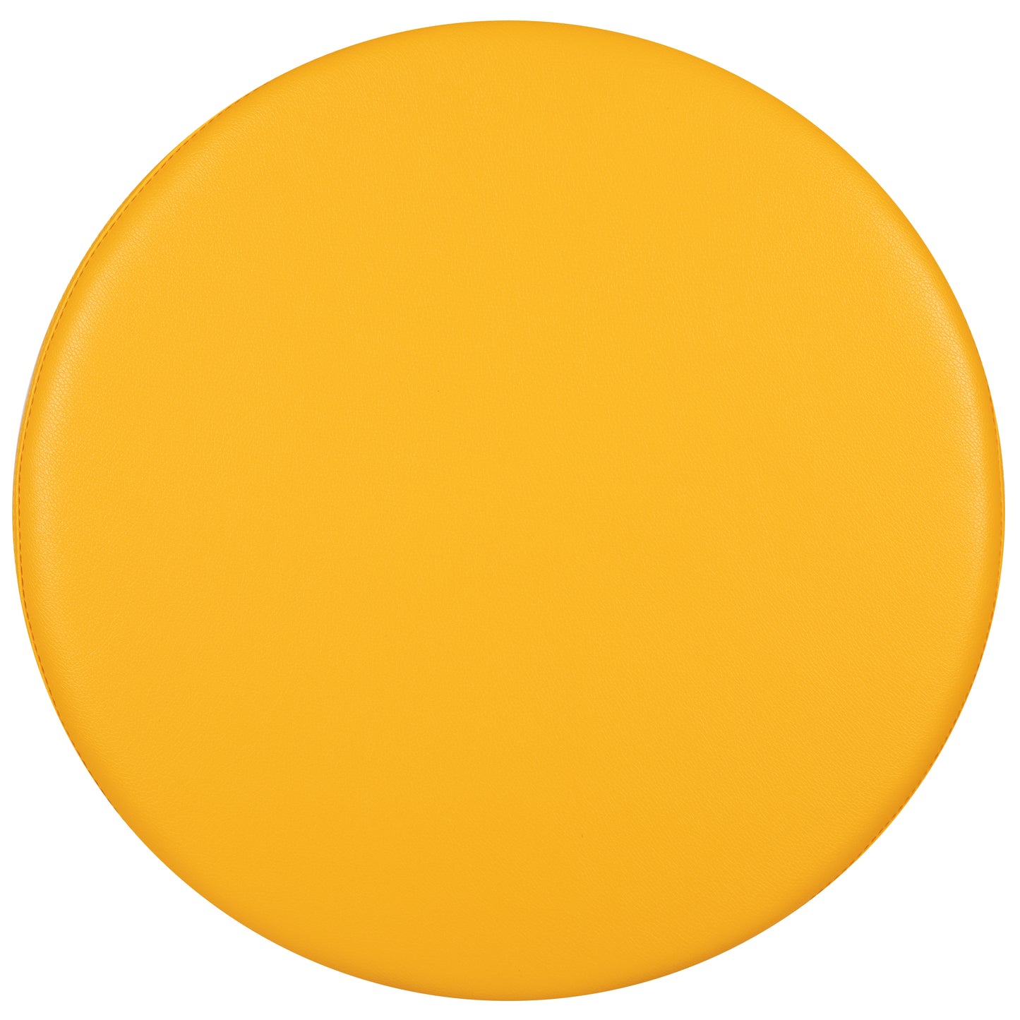 Nicholas Soft Seating Flexible Circle for Classrooms and Common Spaces - 18" Seat Height (Yellow)