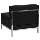 HERCULES Imagination Series Contemporary Black LeatherSoft Middle Chair