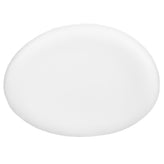 Rally White LeatherSoft Saddle Wing Ottoman