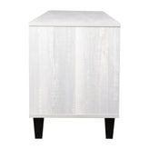Nelson 70" Mid Century Modern TV Stand for up to 60" TV's with Adjustable Shelves and Dual Storage Compartments, Gray