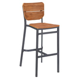 Outback Aluminum Patio Bar Stool19a53b81a3c6d3069c