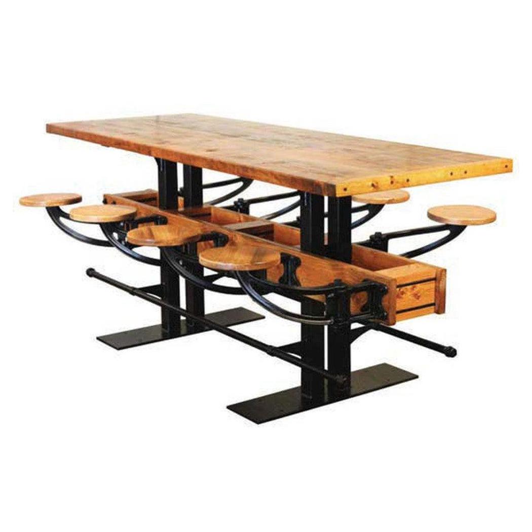 Industrial Style Communal Beer Garden Tables – Restaurant Furniture Plus