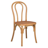 Modern Resin Outdoor Bentwood Style Side Chairs