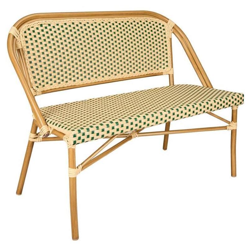 French Bistro Style Patio Bench