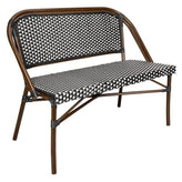 French Bistro Style Patio Bench