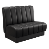 6 Channel Custom Booth with Pullover Back and Channeled Jumbo Seat1a082440e26569e01f