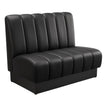 6 Channel Custom Booth with Pullover Back and Channeled Jumbo Seat1a082440e26569e01f