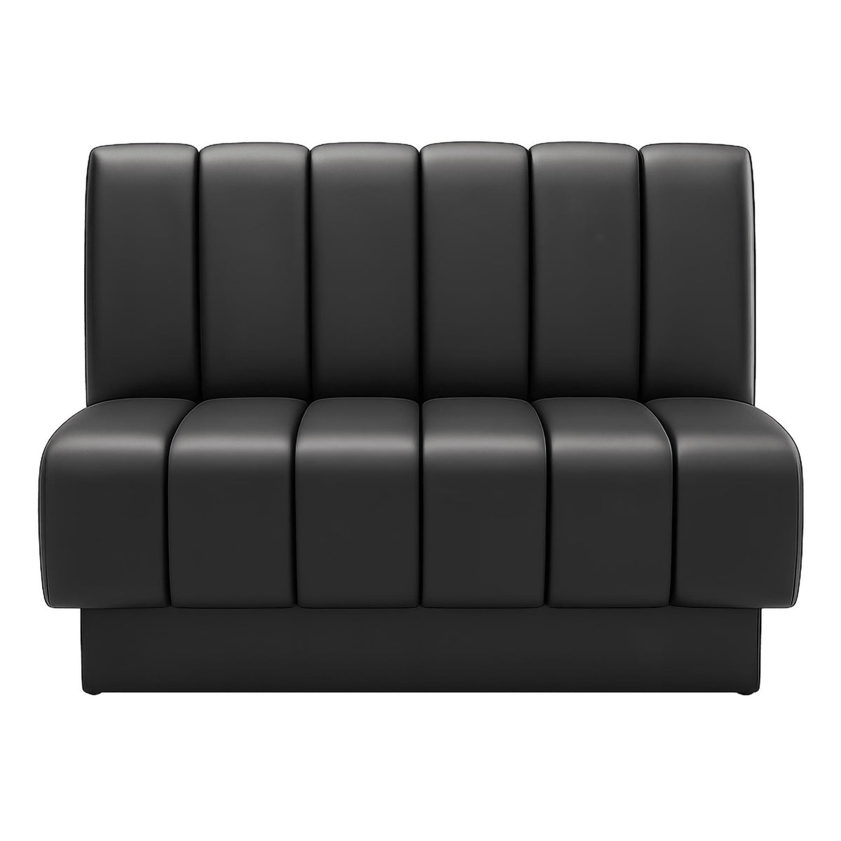 6 Channel Custom Booth with Pullover Back and Channeled Jumbo Seat1a082440e2640d0537