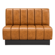 6 Channel Custom Booth with Pullover Back and Channeled Jumbo Seat1a082440e262e7c021