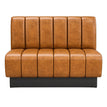 6 Channel Custom Booth with Pullover Back and Channeled Jumbo Seat1a082440e262e7c021