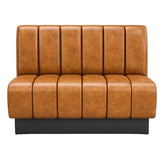 6 Channel Custom Booth with Pullover Back and Channeled Jumbo Seat1a082440e262e7c021