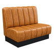 6 Channel Custom Booth with Pullover Back and Channeled Jumbo Seat1a082440e2645b1f9e