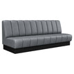 6 Channel Custom Booth with Pullover Back and Channeled Jumbo Seat1a082440e2669973d2