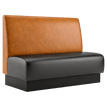 Plain Back Custom Booth with Pullover Back and Jumbo Seat1a08244368a19b476e