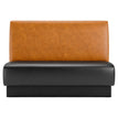 Plain Back Custom Booth with Pullover Back and Jumbo Seat1a08244368a74e6e15