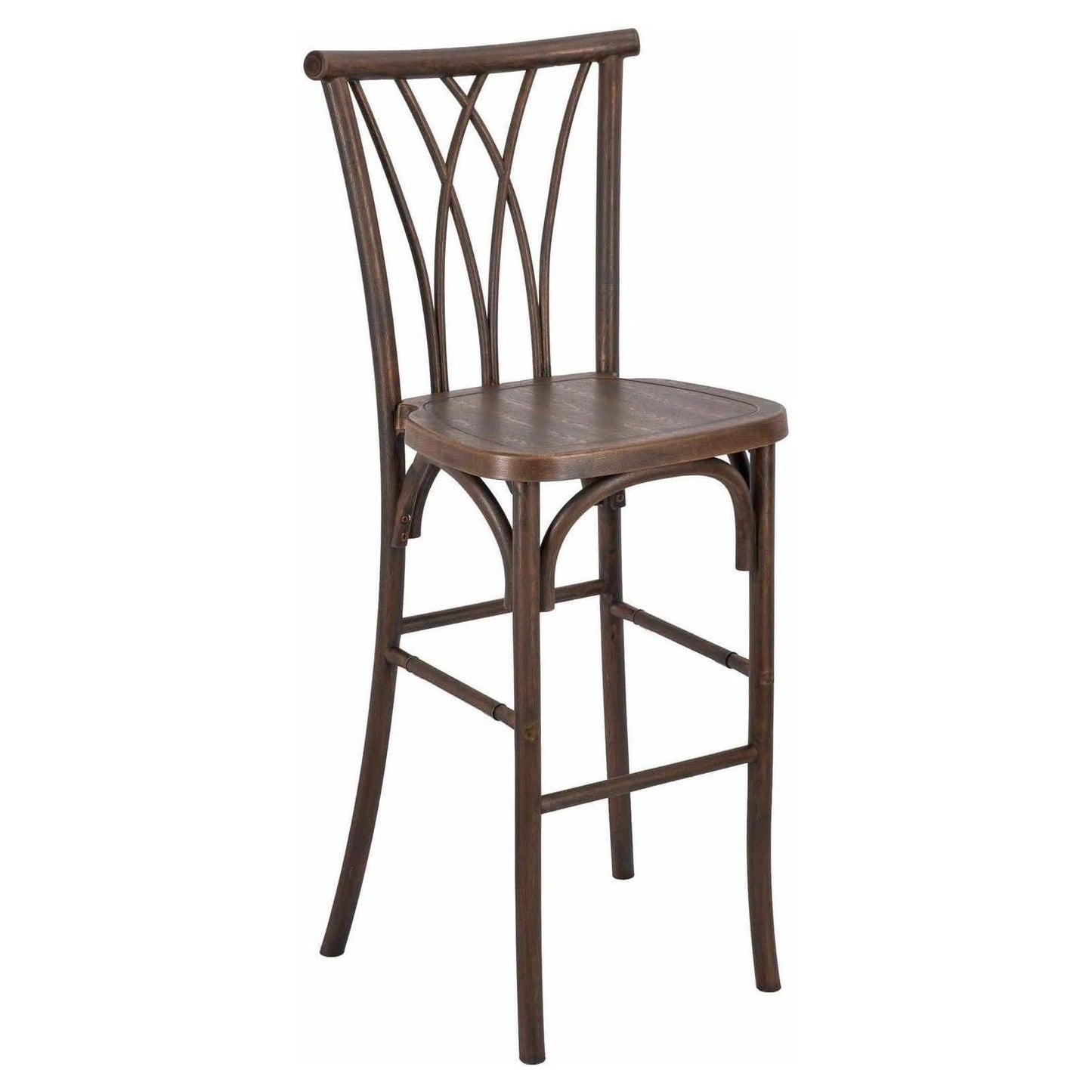 Traditional Willow ToughResin Bar Stools - Set of 2
