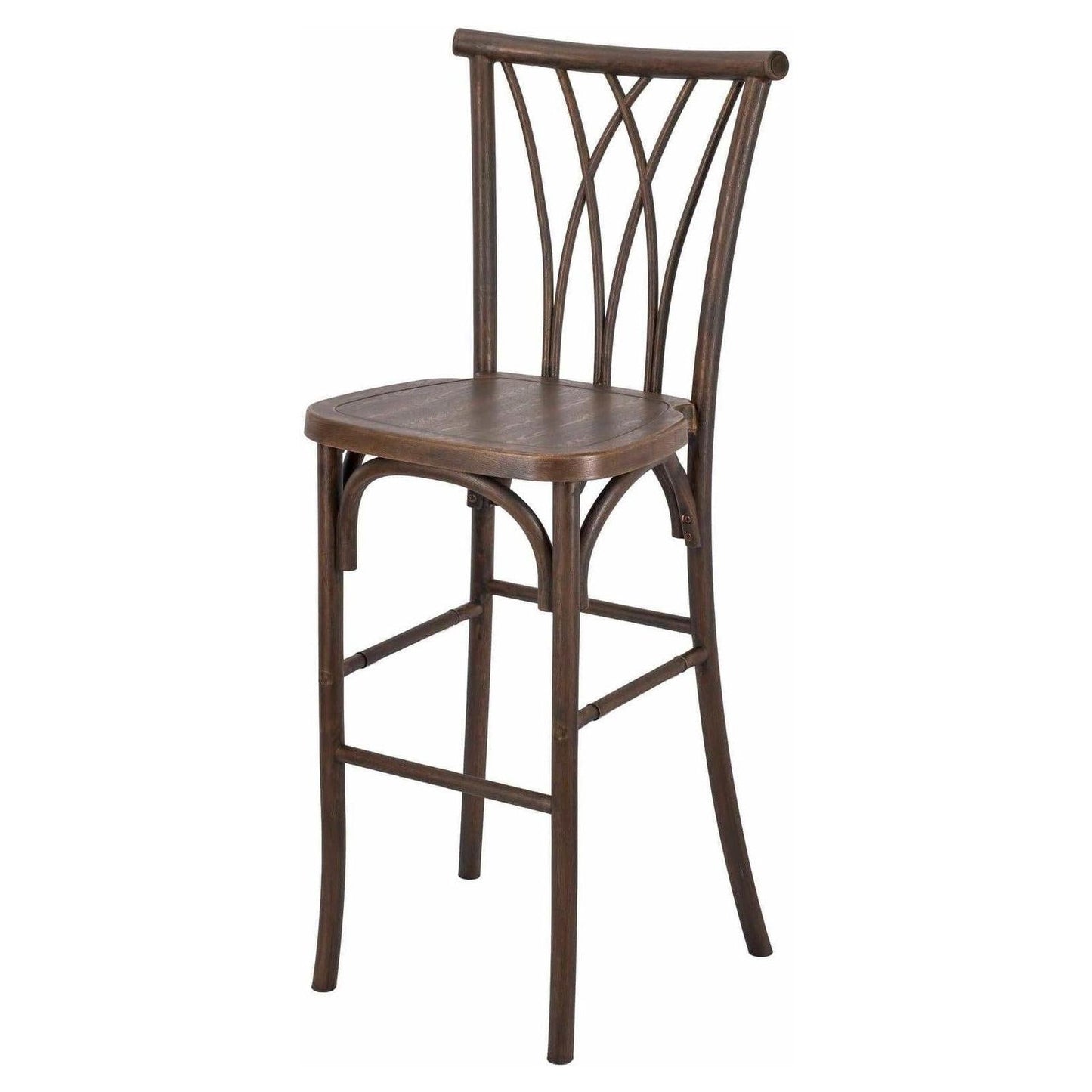 Traditional Willow ToughResin Bar Stools - Set of 2