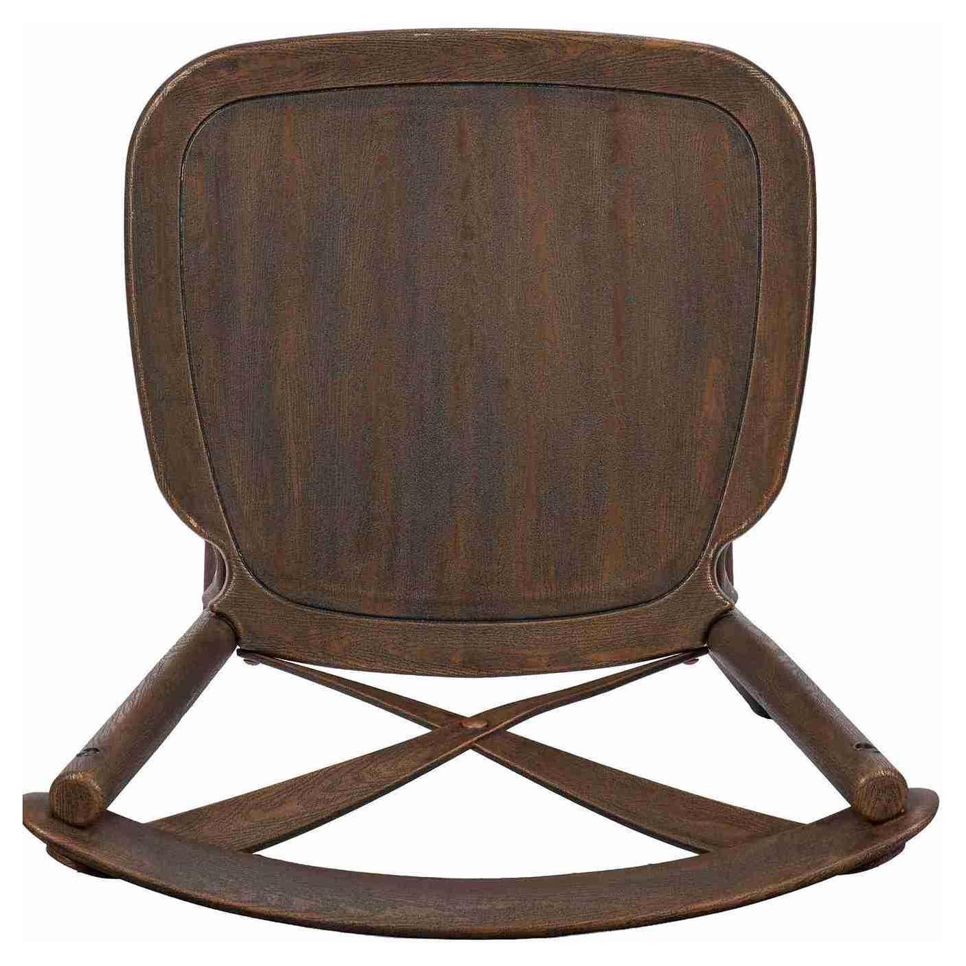 Resin Steel Skeleton Cross Back Bar Stools - 2 Pack