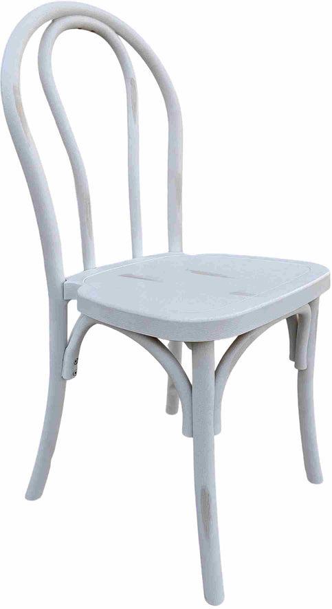 Durable Outdoor Steel Skeleton Frame Resin Bentwood Outdoor Side Chairs
