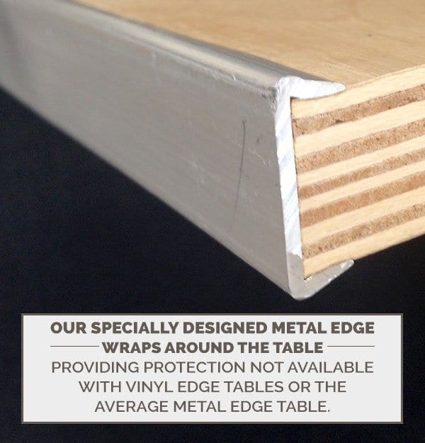 Heavy Duty Bar Height Plywood Cocktail Table