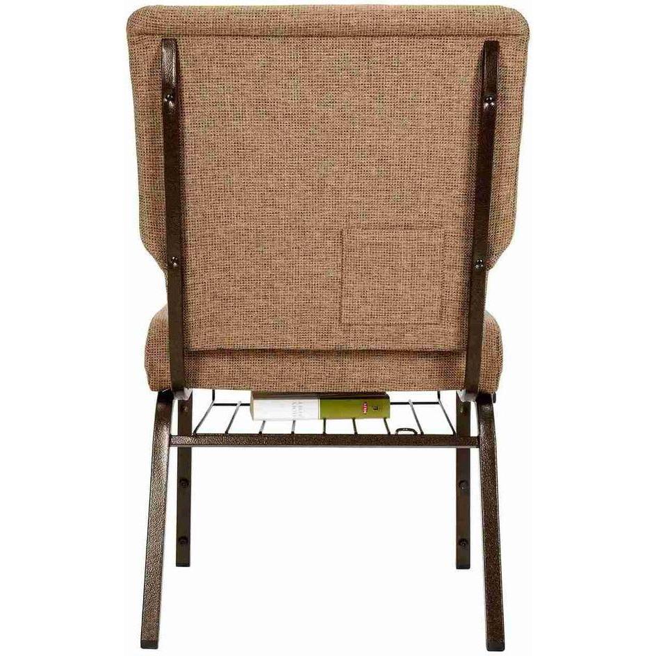 Church Chair Book Rack Silver Vein for 18.5" and 20.5" Chairs