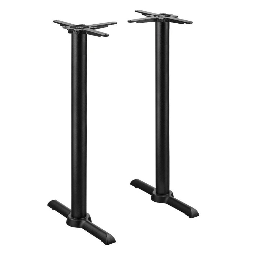 AUTO-ADJUST KT22 Bar Height T-Table Base - Set of 2