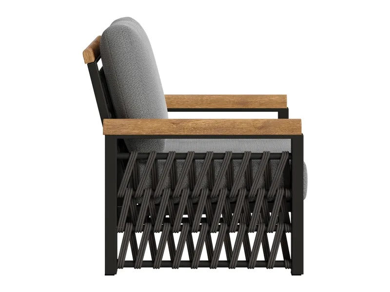Naru Accent Chair Gray