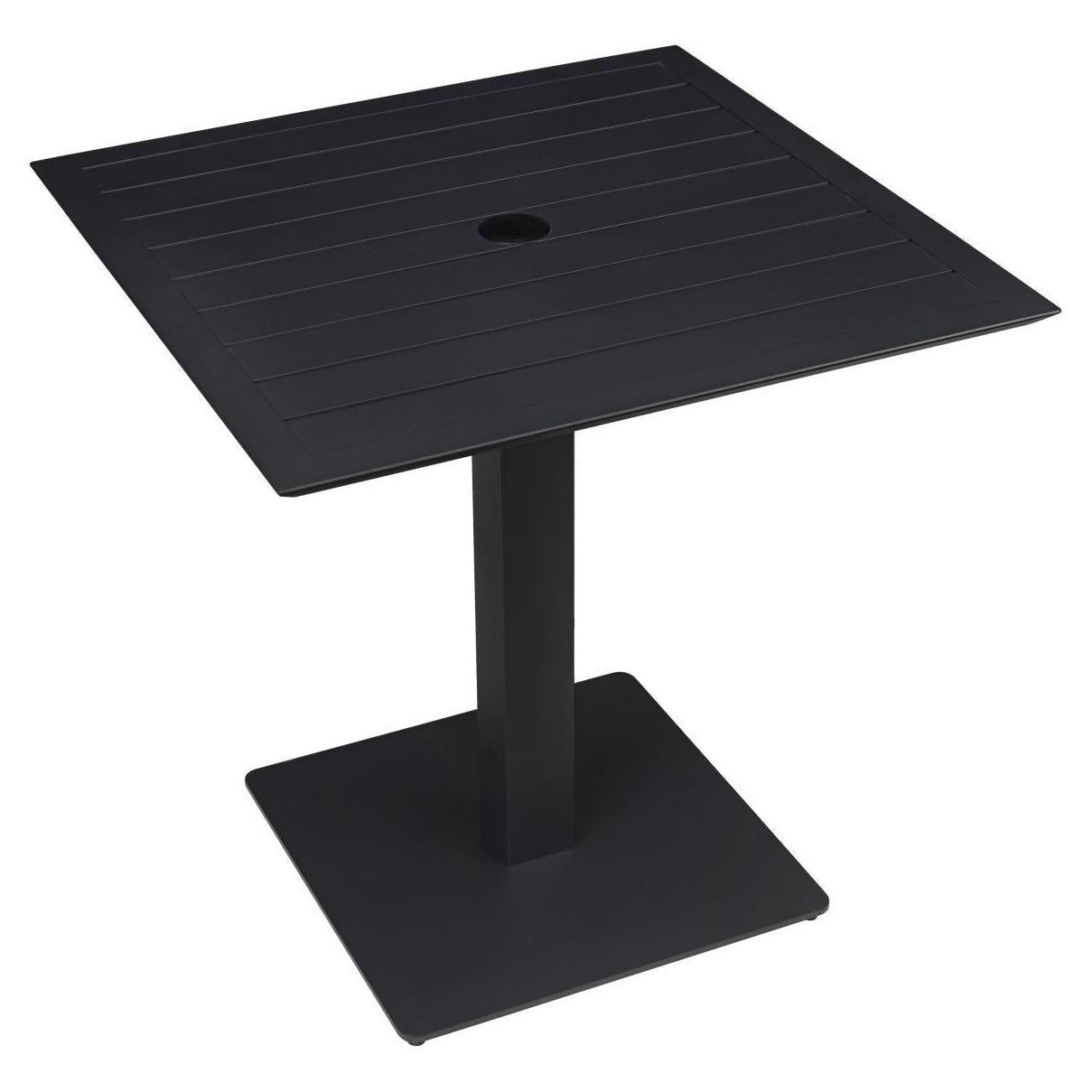 Ella Table Set in Black with Umbrella Base19b8ff2ba6643f9d68