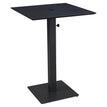 Ella Bar Table Set in Black with Umbrella Base19b8feee3322abd46e