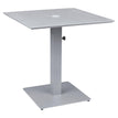 Ella Table Set in Titanium Gray with Umbrella Base19b90041f5d6e0c1f