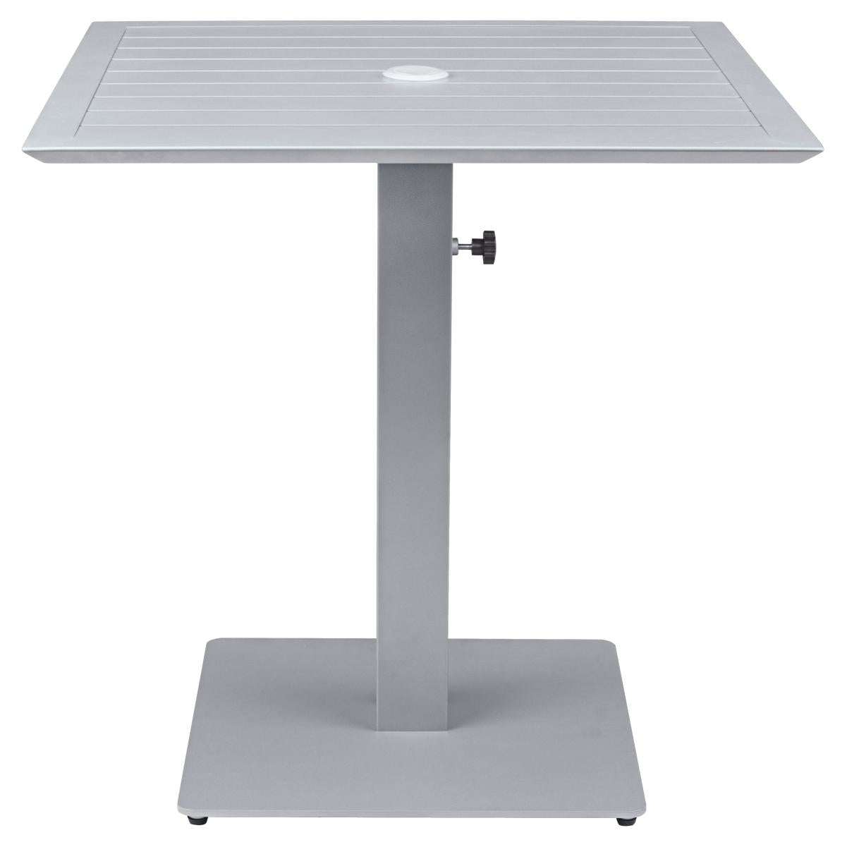 Ella Table Set in Titanium Gray with Umbrella Base19b90041f5d39fa2df