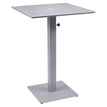 Ella Bar Table Set in Titanium Gray with Umbrella Base19b8fe80f1128ef8b7
