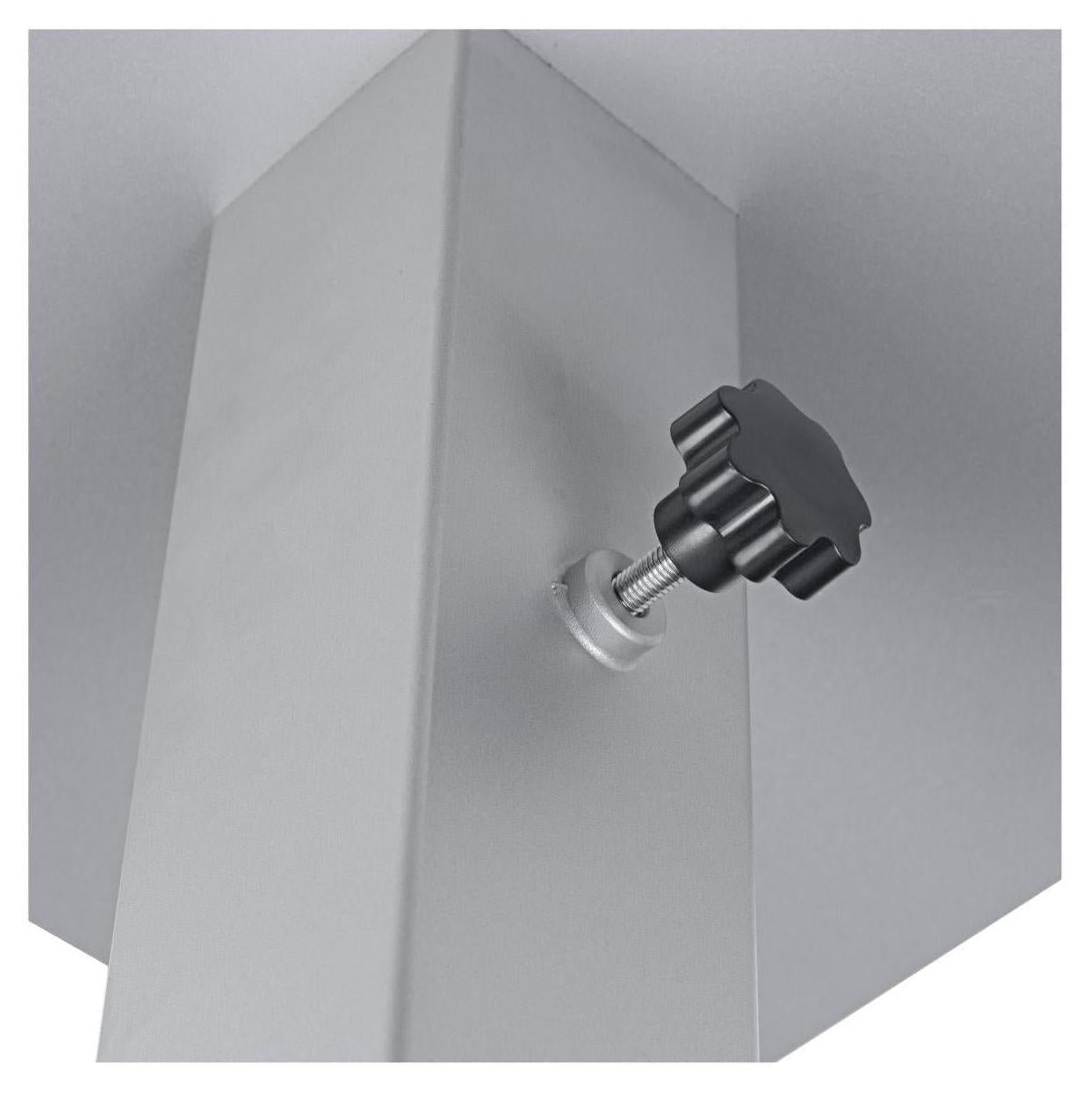 Ella Bar Table Set in Titanium Gray with Umbrella Base19b8fe80f11365edc7