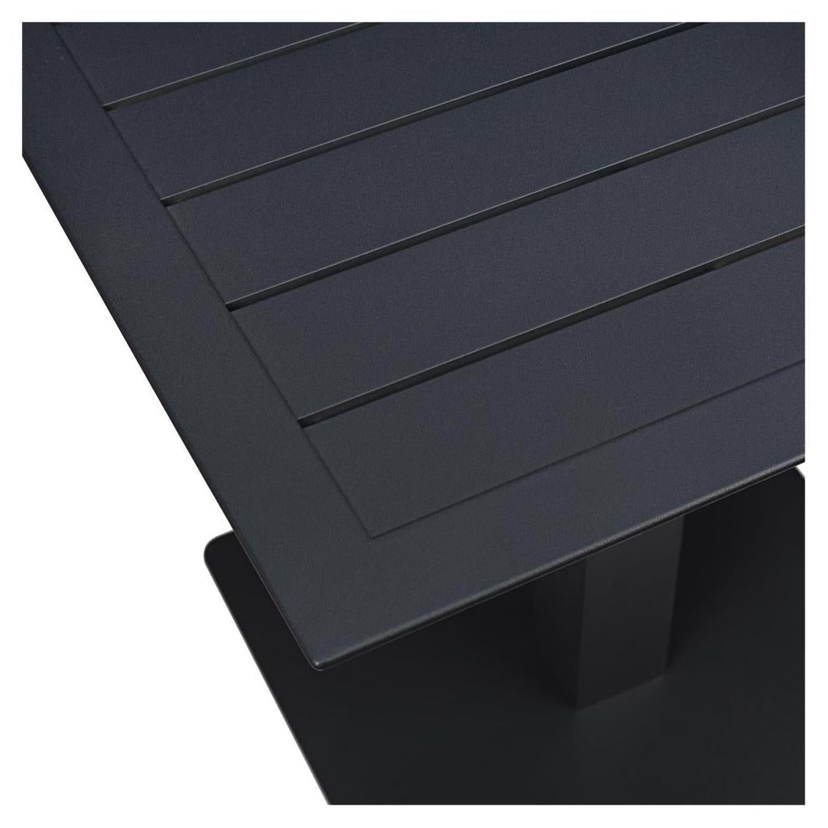 Ella Bar Table Set in Black with Umbrella Base19b8feee332366ef88