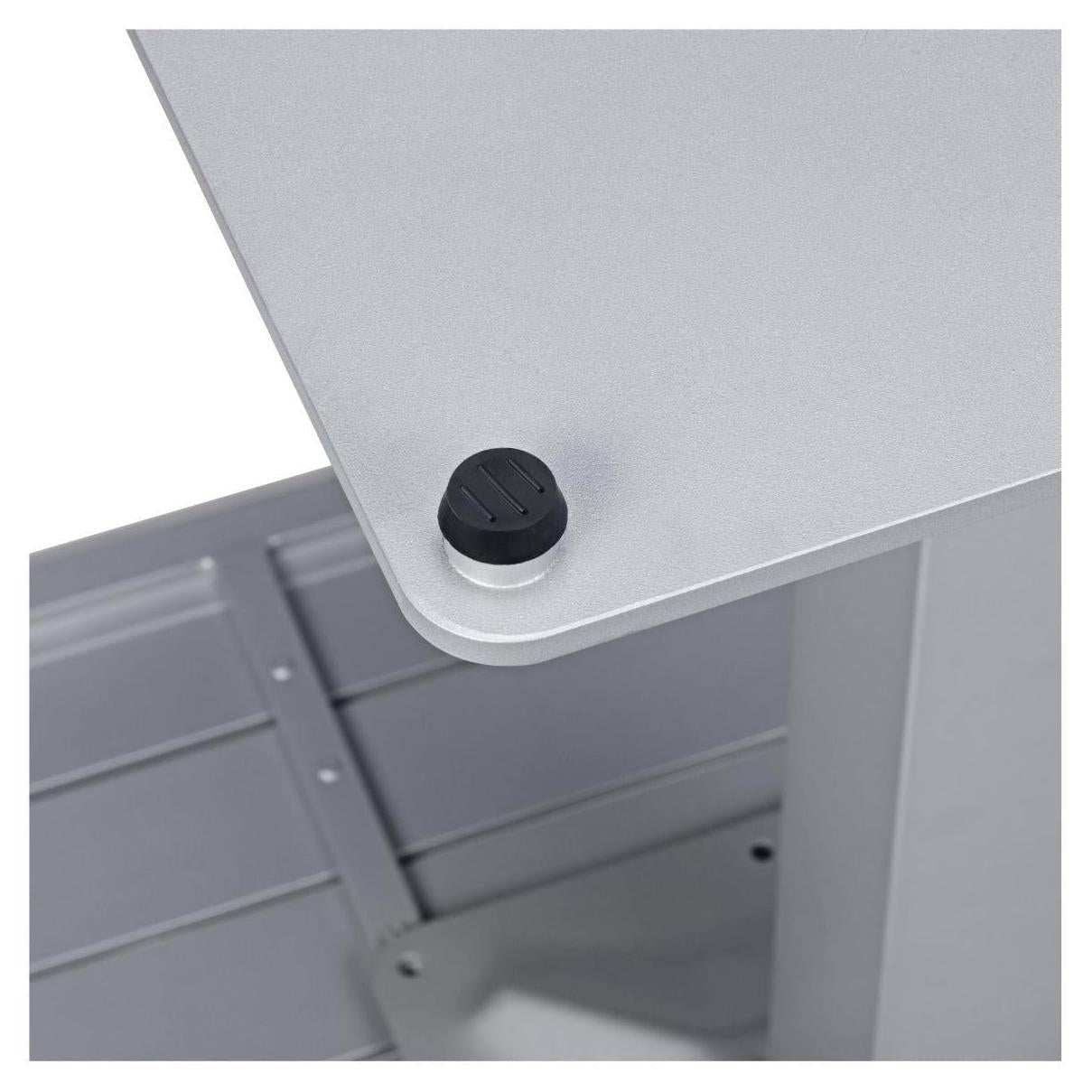 Ella Bar Table Set in Titanium Gray with Umbrella Base19b8fe80f11f81112