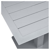 Ella Table Set in Titanium Gray with Umbrella Base19b90041f5d38223da