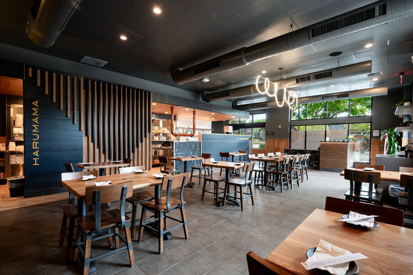 Light Walnut Metal Frame with Beechwood Seat and Back