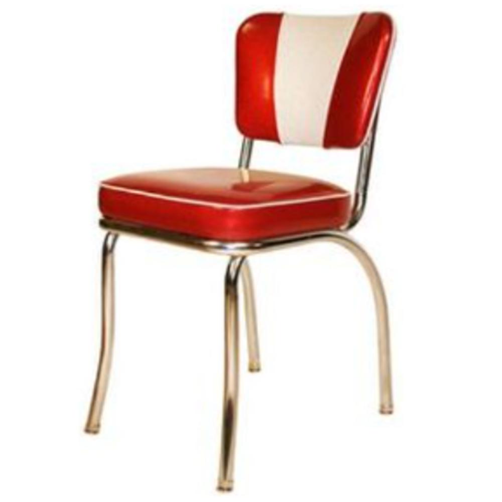 Retro School Series Elite V Style Upholstered Side Chair